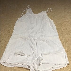 aerie white romper
